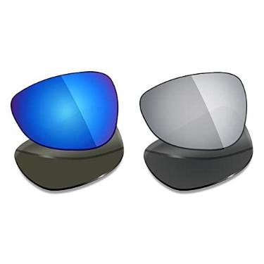 Imagem de Mryok 2 pares de lentes polarizadas de reposição para óculos de sol Oakley Crosshair 1.0 (2005) - Opções