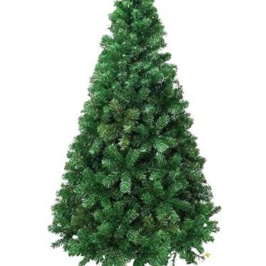Imagem de Árvore de Natal super exuberante, decoração natalina grande e luxuosa, árvore de Natal verde com base(2,40 Metros e 1450 galhos)