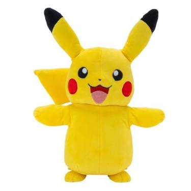 Imagem de Sunny Brinquedos Pkw - Pelucia De Luxo Pikachu Com Luz E Som, Modelo: 1, Cor: Multicor