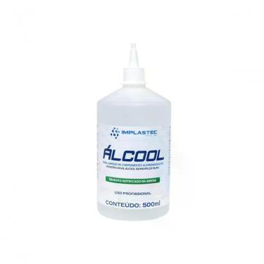 Imagem de Álcool Isopropílico Isopropanol 99,8% 500ML para Aplicações Industriais com Alta Pureza Implastec