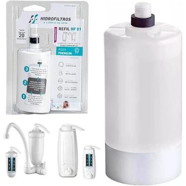 Imagem de Refil Filtro Hidrofiltros Compatível com Purificador Lorenzetti Acqua Bella e Vitale