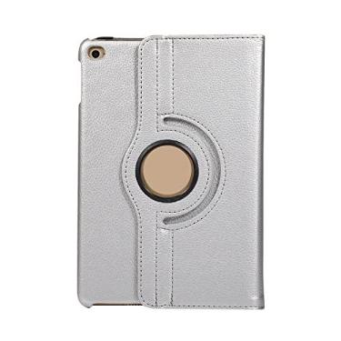 Imagem de Capa para tablet Para iPad Mini 4 / Mini 5 Tablet Case Leve Multi-Angle Stand Capa Pu Protetor de capa traseira de couro Protetor Full-Body Rugged Provaproof À prova de casos da caixa da tabuleta Esto