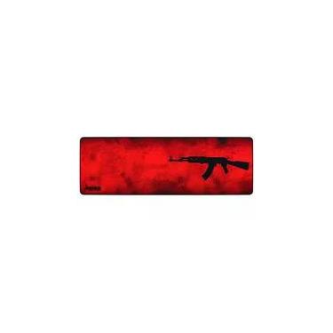 Imagem de Mousepad Gamer Rise Mode Speed, AK47, Estendido (900x300mm), Vermelho - RG-MP-06-AKR