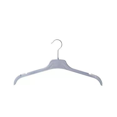 Imagem de Cabide Blusa Juvenil 38 cm - 1032 - IOPLAST, Prata, 100 peças