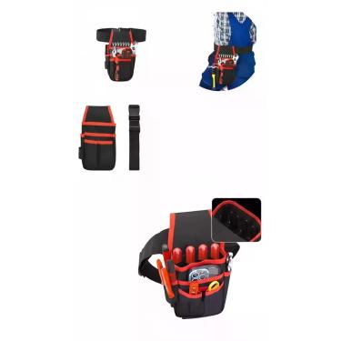 Imagem de Bolsa Cintura Porta Ferramentas Cinto Multiuso Eletricista V - Congrat
