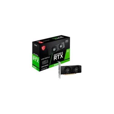 Imagem de Placa De Vídeo MSI RTX 3050 LP OC NVIDIA Geforce, 6GB, GDDR6, 96-Bit, Low Profile - G3050LP6C