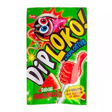 Imagem de Pirulito Explosivo Sabor Melancia - Dip Loko Explosive