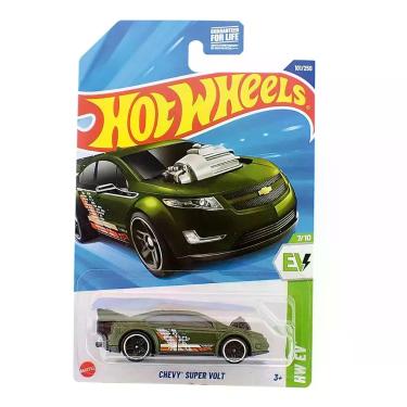 Imagem de Carro Hot wheels Chevy Super Volt HW EV Verde - Mattel, Sortido, Hot W