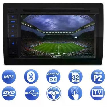 Imagem de DVD Pósitron SP8730DTV Tela Touch Screen 6,2" 800x480 Bivolt Preto