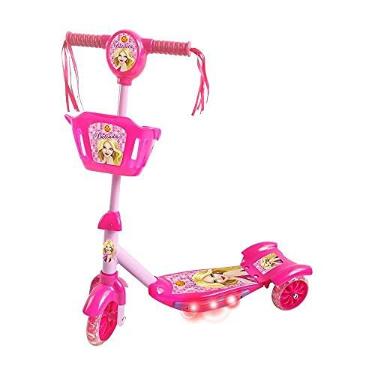 Imagem de DM Toys, DMR5027, Patinete com Cesta Luz e Som, Rosa