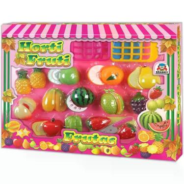 Imagem de Hortifruti Frutas C/tiras autocolantes - Braskit