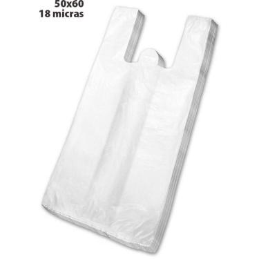 Imagem de Sacola Plastica 50X60 C/1000 Unidades 18MICRAS - ALTAPLAST