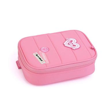 Imagem de Estojo Box Feminino Escolar com Divisória Organizador Grande - Seanite