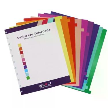 Imagem de Divisórias Colorcode Grande Caderno Inteligente CIDG4004