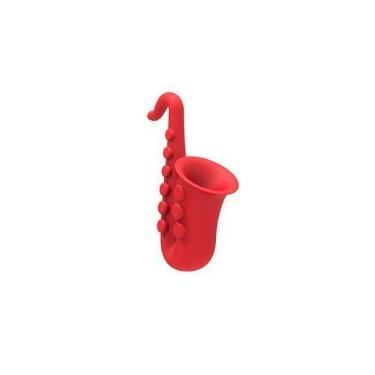 Imagem de Suporte de Colher ou Tampa de Panela Saxofone - Yaay, Vermelho