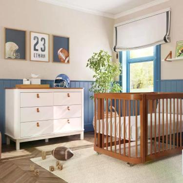 Imagem de Berço 3 em 1 Evolutivo Mini Berço e Mini Cama Acompanha as Peças para