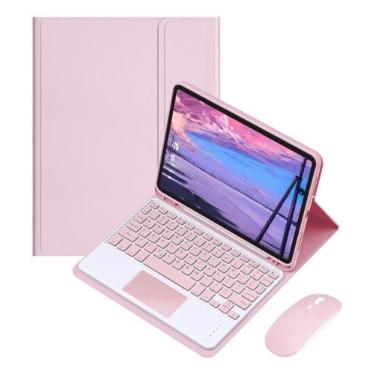 Imagem de Kit Capa para Samsung S6 Lite 10.4 Polegadas: Capa para Tablet + Teclado Removível + Mouse