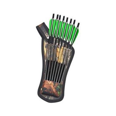 Imagem de ZSHJGJR Arqueiro Flecha Aljava Besta Flecha Aljava Quadril Seta Bolso Cintura (Camuflagem de Bordo)