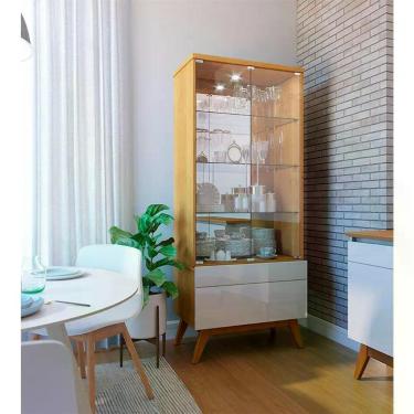 Imagem de Cristaleira Ambiente Classic Nature Off White - Imcal