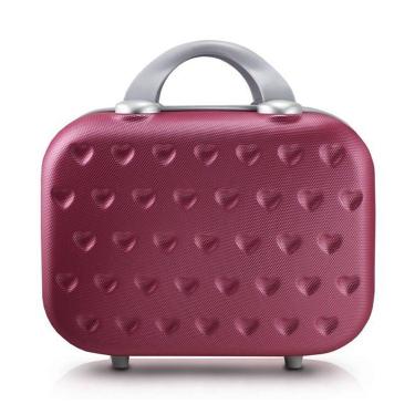 Imagem de Frasqueira de Viagem Maleta Necessaire Rígida ABS Grande de Mão Bordo 