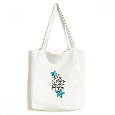 Imagem de Bolsa de compras casual All Stars Shine To You