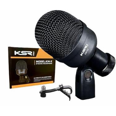Imagem de Microfone Para Bumbo Surdo Percussão tambores ksr pro KMX