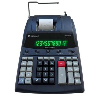 Imagem de Calculadora de Impressão Térmica Profissional Procalc 12dig