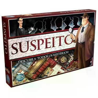 Imagem de Jogo de Tabuleiro Suspeito Descubra Mistérios - Pais e Filhos -