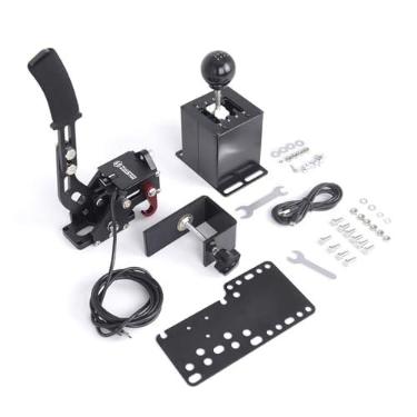 Imagem de ZHSYMX USB Handbrake and Simulator Shifter for 64Bit SIM Racing Games