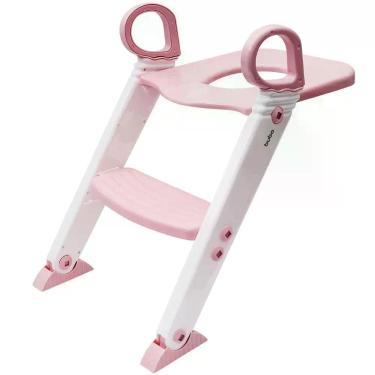 Imagem de Assento Redutor Com Escada Rosa Buba, Rosa