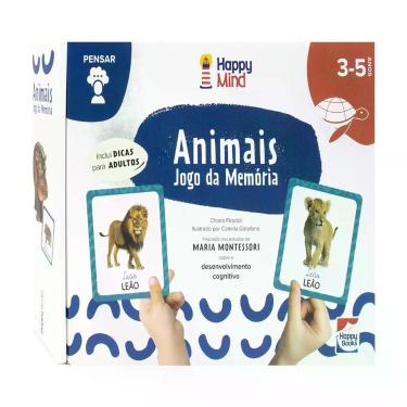 Imagem de Livro - Happy Mind Meu Primeiro BOX de Atividades: Animais (MEMO)