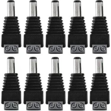 Imagem de Conector para Câmera P4 Macho Conex 1000 Intelbras, 10 Unidades
