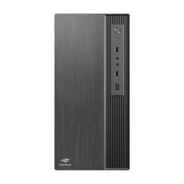 Imagem de Gabinete Micro ATX MT-37BK Compacto SPCC com Fonte 200W e Organizador de Cabos Preto C3tech