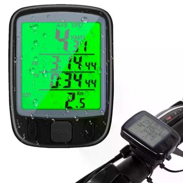Imagem de Odômetro Digital para Bicicleta com Função de Luz Noturna - GENZO