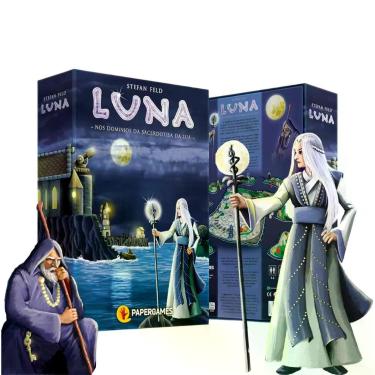 Imagem de Jogo de tabuleiro luna - nos domínios da sacerdotisa da lua - Papergam