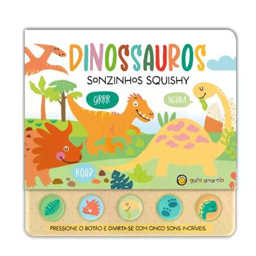 Imagem de Livro - Dinossauros - Sonzinhos Squishy