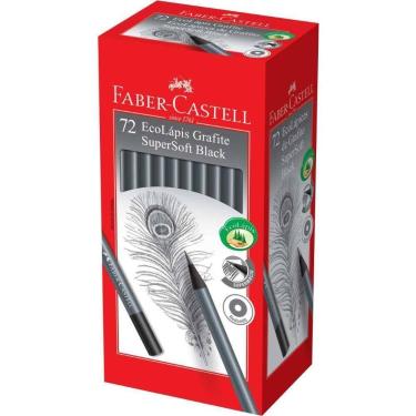 Imagem de Lapis Ecolapis Supersoft BLACK - FABER-CASTELL