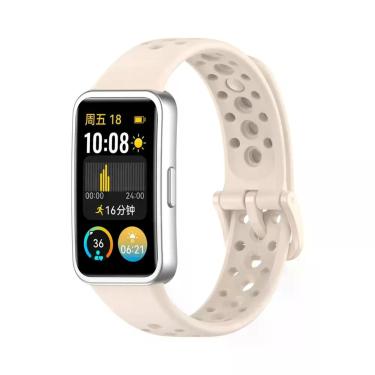 Imagem de Pulseira De Silicone Respirável Para Huawei Band 10 9 8 Acessórios De 