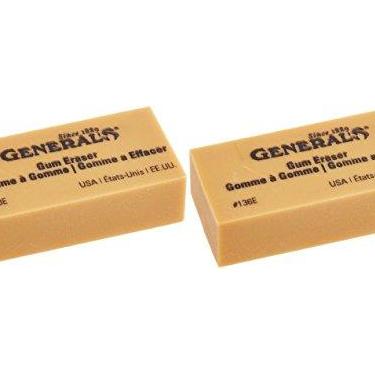 Imagem de General Pencil 136EBP Artist Gum Eraser- (pacote com 2)