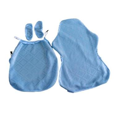 Imagem de Fxzqgnh Capas Elásticas E Ergonômicas para Cadeiras Gamers de Escritório E Jogos, Azul, Tamanho real