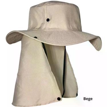 Imagem de Kit 2 Chapéus Pescador Australiano Proteção Pescoço Sol - oem, Bage, 2