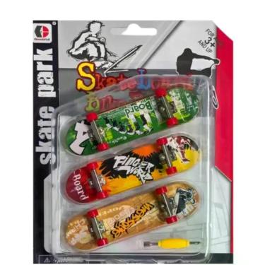 Imagem de Kit 3 Skatepark de Dedo Donbful Sortido Original 1Magnus