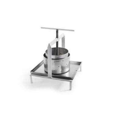 Imagem de Prensa para Queijo com Forma de Inox Olibox, Redonda