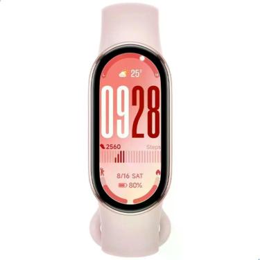 Imagem de Relógio Smartwatch Smartband Xiaomi Mi Band 10 Global, Rosa