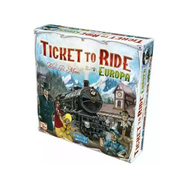Imagem de Jogo Ticket To Ride: Europa Tabuleiro Galápagos