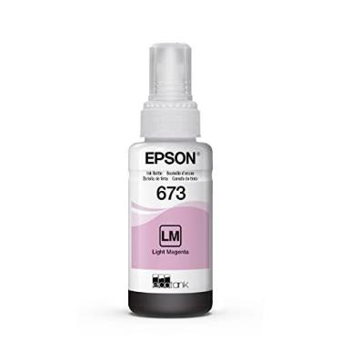 Imagem de EPSON Garrafa de Tinta Original EcoTank T673 Magenta Claro - T673620, 14x4x4