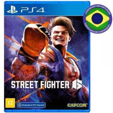 Imagem de Jogo Street Fighter 6, Ps4, Capcom, Mídia Física