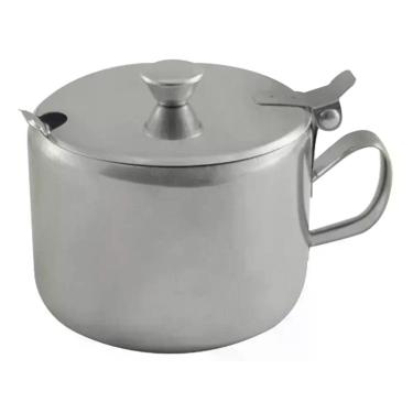 Imagem de Açucareiro com pá inox 270G - WESTERN - Kit com 2 unidades