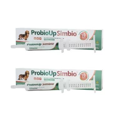 Imagem de 2 ProbioUp Simbio Vetnil 14g Probiótico Cães e Gatos