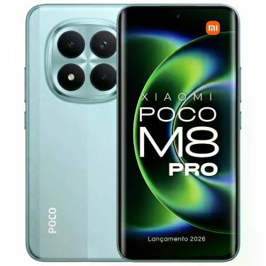 Imagem de Celular Poco M8 Pro 8GB 256GB Smartphone Tela 6.67 Câmera Traseira 108